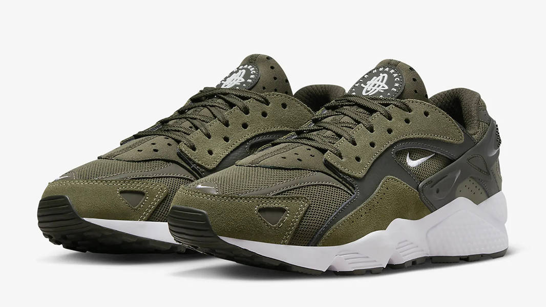 Nike air huarache run ultra outlet pale grey/ black-cargo khaki