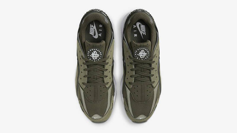 nike huarache khaki green
