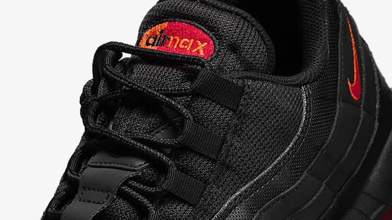 Nike Air Max 95 Black Firey Orange FZ4626-002 Detail