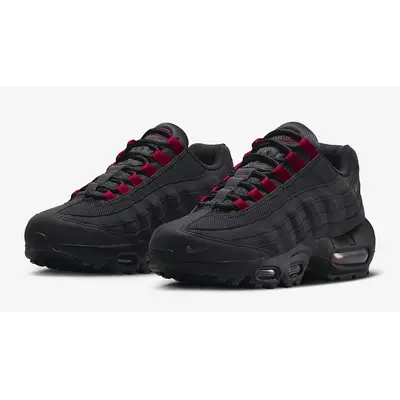 Nike Air Max 95 GS Black Gym Red | Where To Buy | FQ2430-001 | The Sole ...