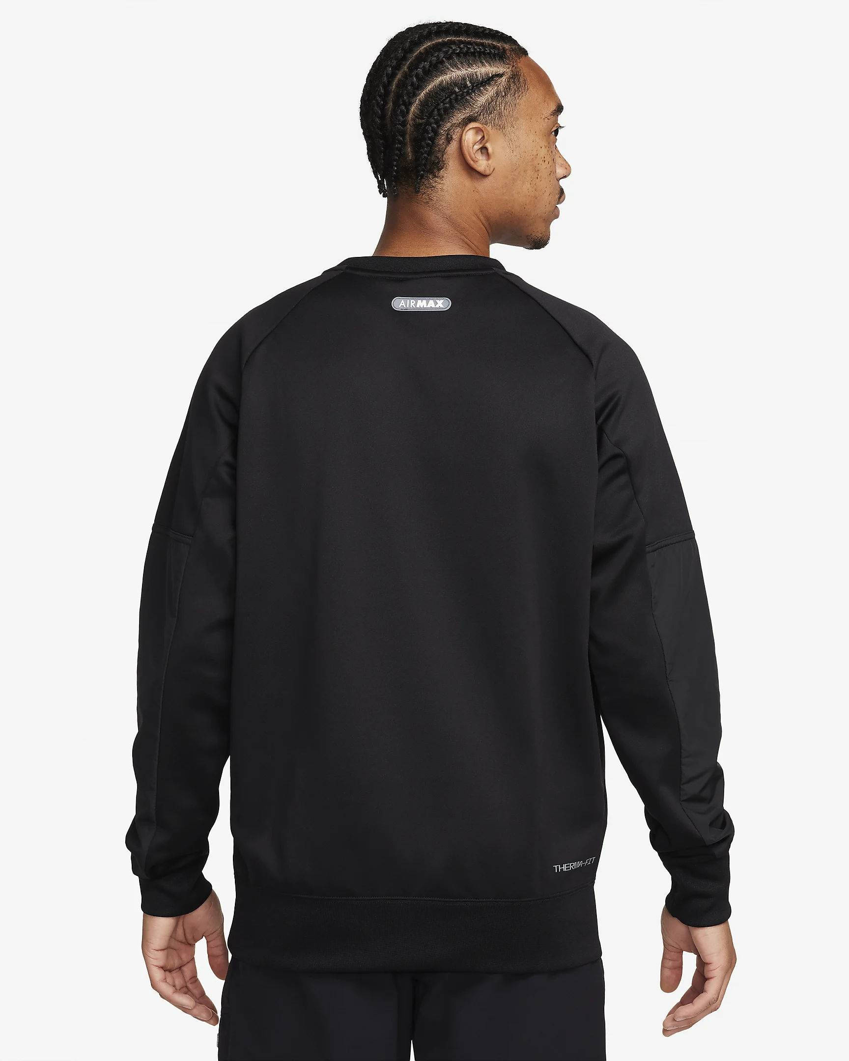 black nike air sweatshirt