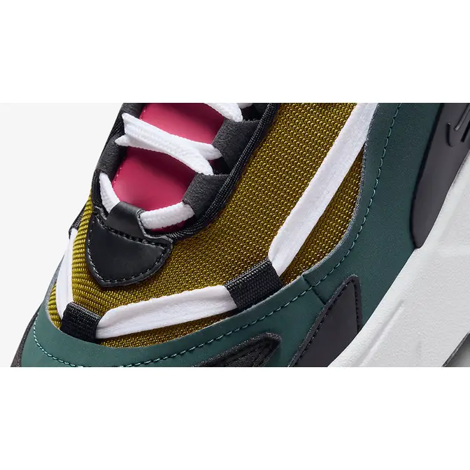Nike Nike LeBron 7 QS Fairfax Away CU5646-001 Deep Jungle DH0531-300 Detail