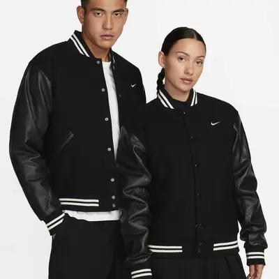 Nike Authentics Varsity Jacket | Where To Buy | FD7845-010 | The Sole ...