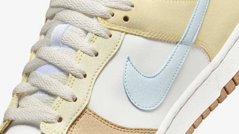 Nike Dunk Low Beach Hues Top Closeup