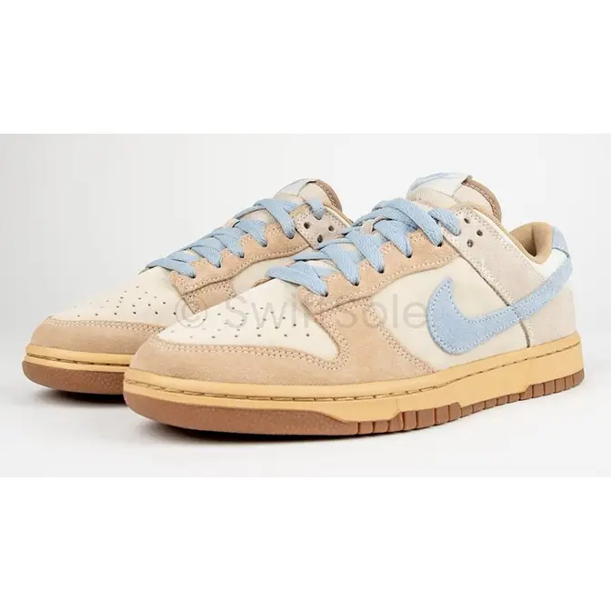 Nike Dunk Low Coconut Milk Light Armory Blue Where To Buy HF0106