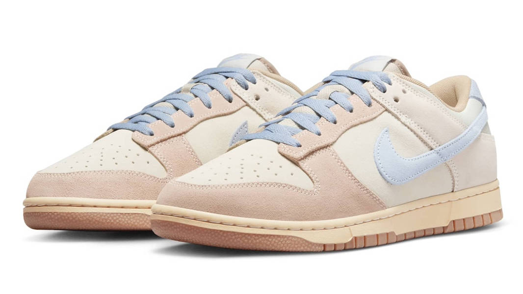 Nike Dunk Low Coconut Milk Light Armory Blue HF0106-100 Side