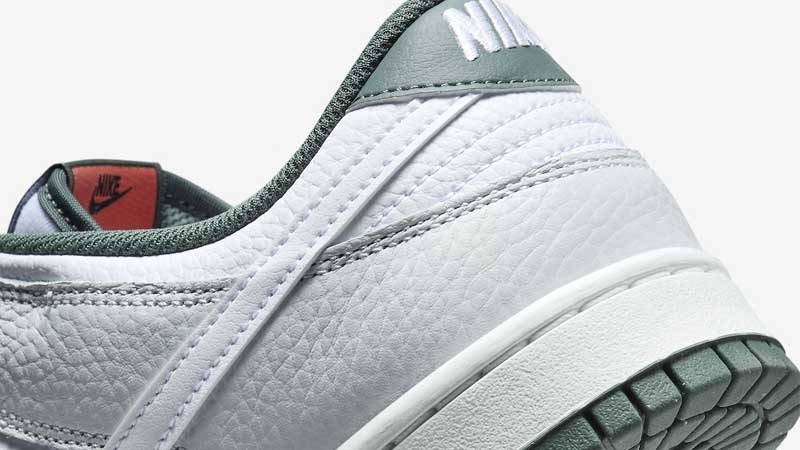 Nike Dunk Low Dons Photon Dust Closeup