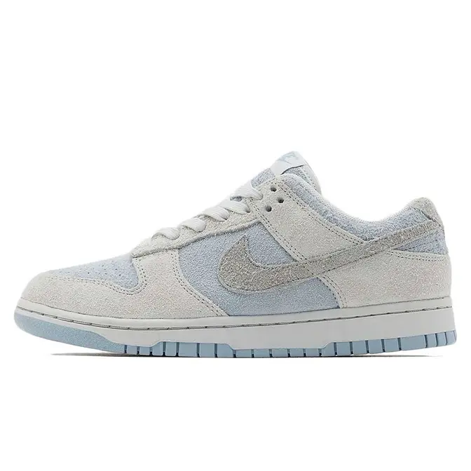 Nike Dunk Low Grey Blue Hairy Suede | Where To Buy | The Sole Supplier