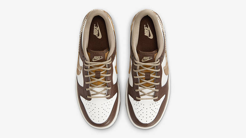 Nike Dunk Low GS Brown Plaid FV3653-191 Top