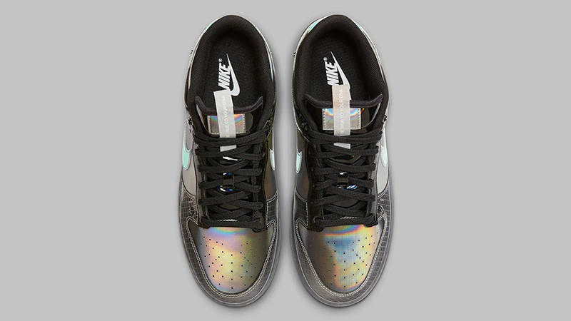 Nike Dunk Low Hyperflat Black Grey Top