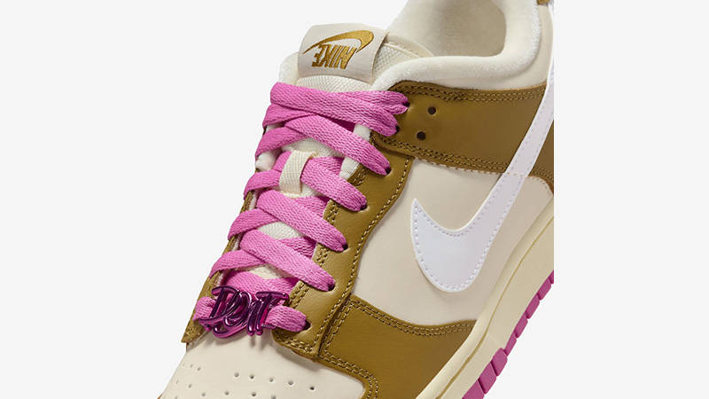 Nike Dunk Low Just Do It Bronzine Pink FD8683-700 side