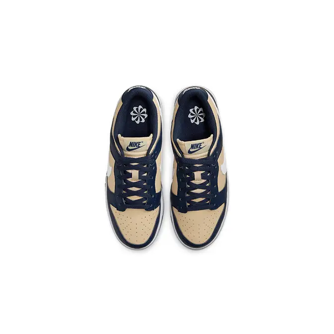 Nike Dunk Low Next Nature Navy Team Gold DD1873-401 Top