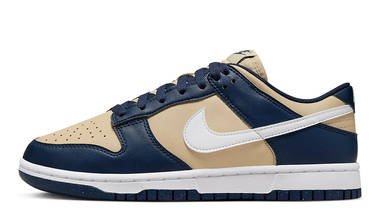 nike dunk low next nature navy team gold dd1873 401 w380