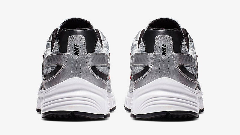 Nike Initiator Metallic Silver White Black 394055-001 Back