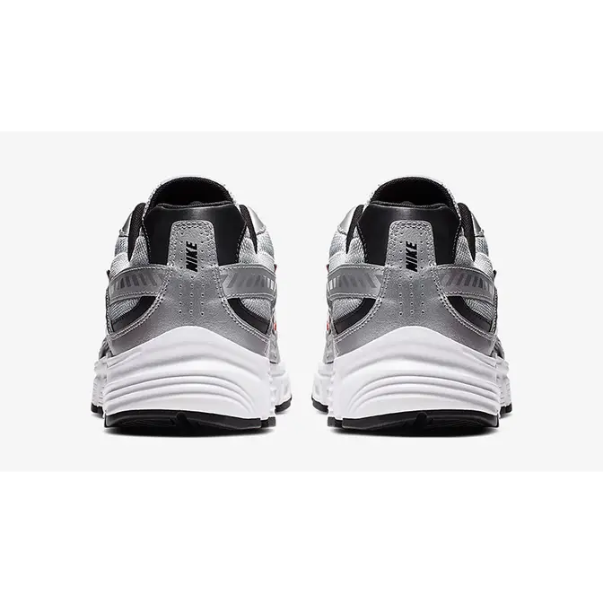 Nike Initiator Metallic Silver White Black 394055-001 Back