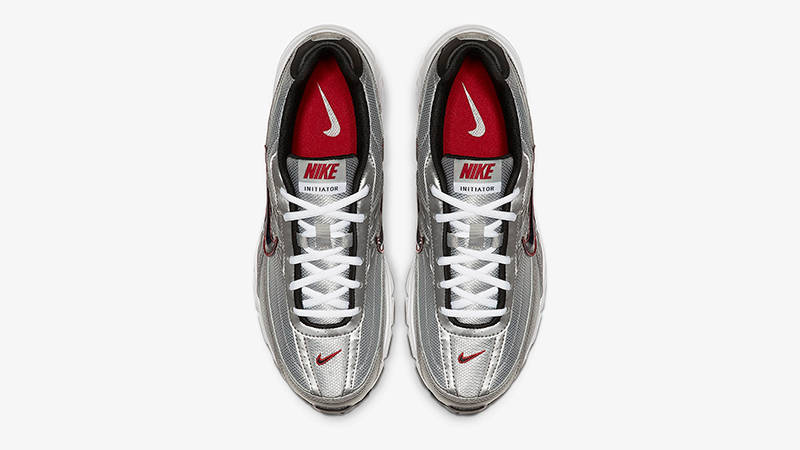 Nike Initiator Metallic Silver White Black 394055-001 Top