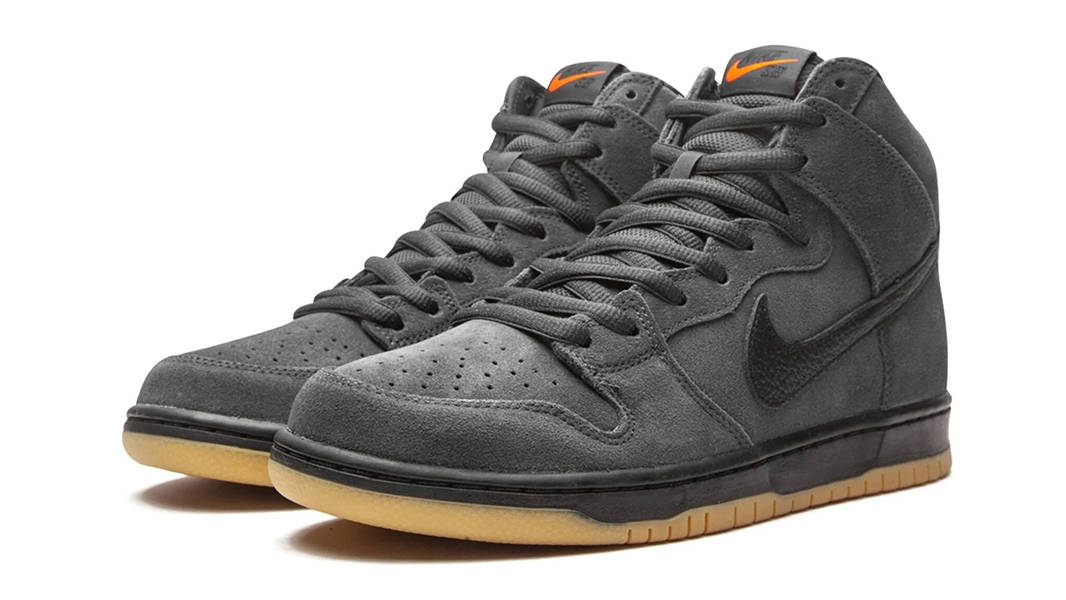 Nike SB Dunk High Pro Orange Label Smoke Grey