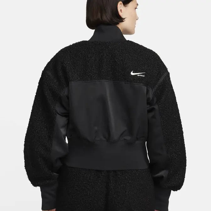 Nike Sportswear Collection High-Pile Fleece Bomber Jacket | Where To ...