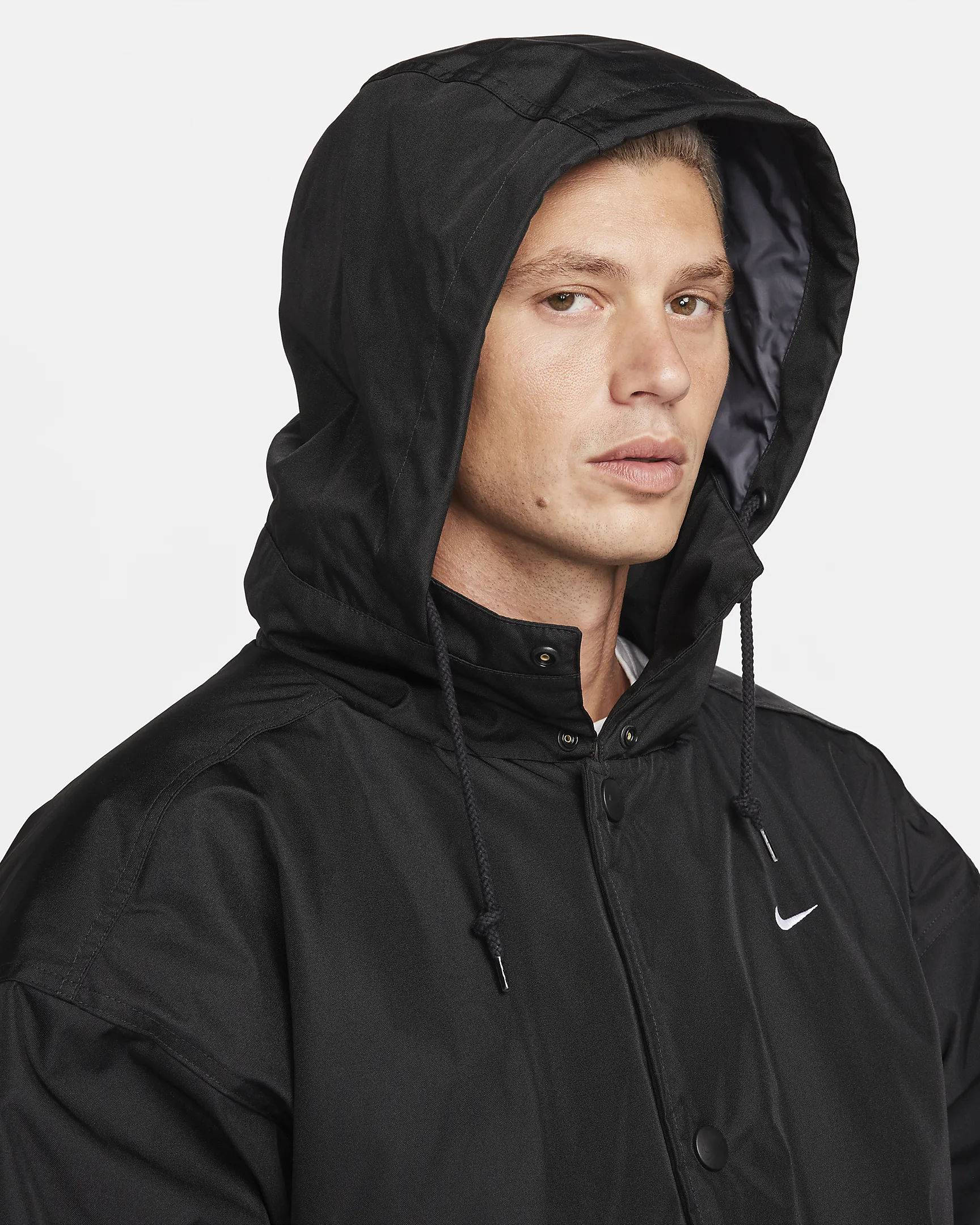 ジャケット・アウター Nike Sportswear Solo Swoosh Puffer Black Nike Sportswear Solo Swoosh Puffer - Black – Sole Play
