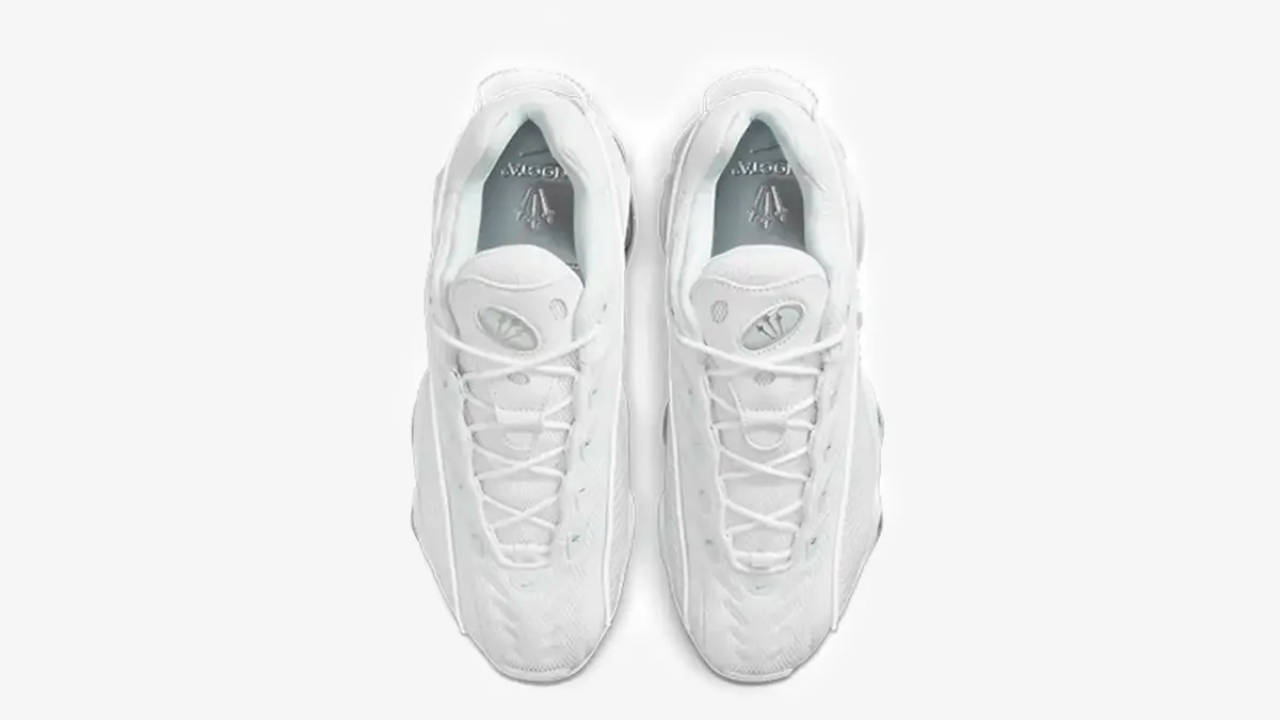 This Nike NOCTA Glide is a "Triple White" Masterpiece