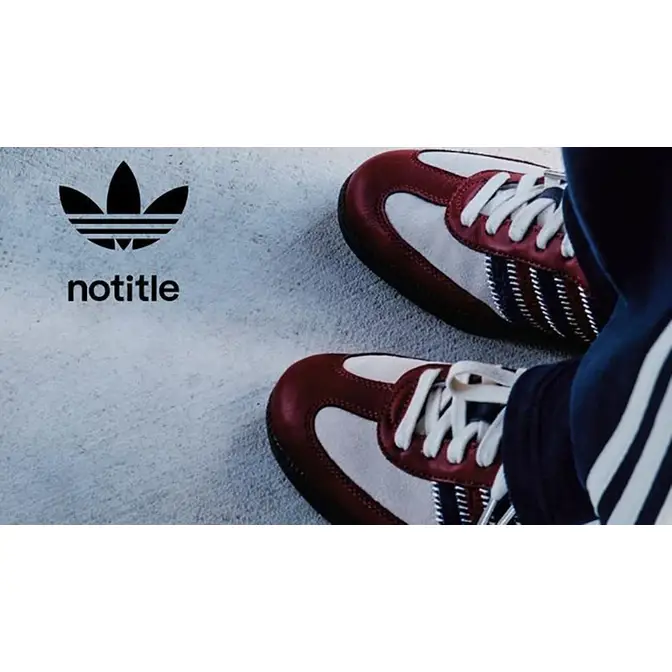 notitle x adidas Samba Red | Where To Buy | ID6023 | The