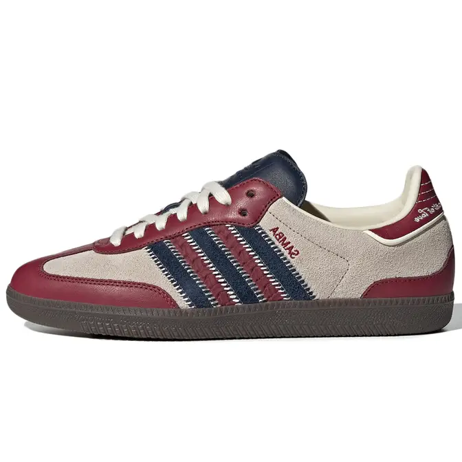 Adidas samba red hot sale