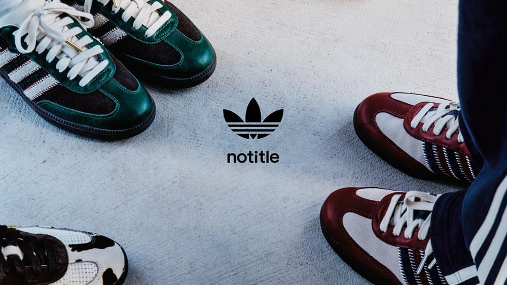 Image via notitle The notitle x adidas Samba Collection May Be Getting a Wider Release