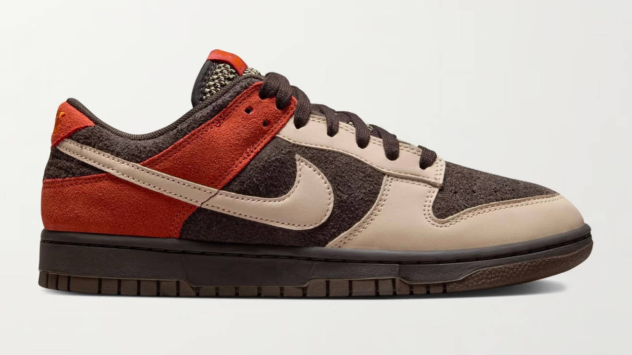 The Nike Dunk Low "Red Panda" Delivers a Lesson in Colour-Blocking