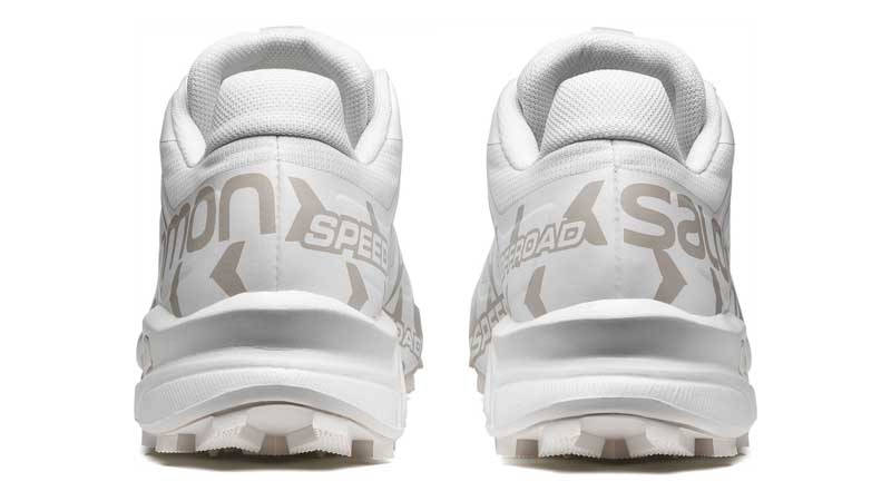 Salomon SPEEDCROSS White Lunar Rock Back