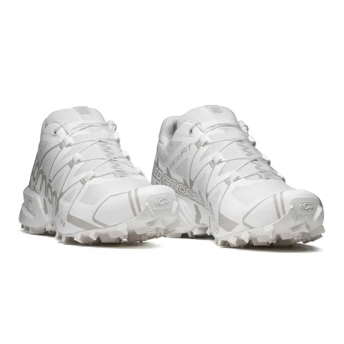 Salomon SPEEDCROSS White Lunar Rock Front