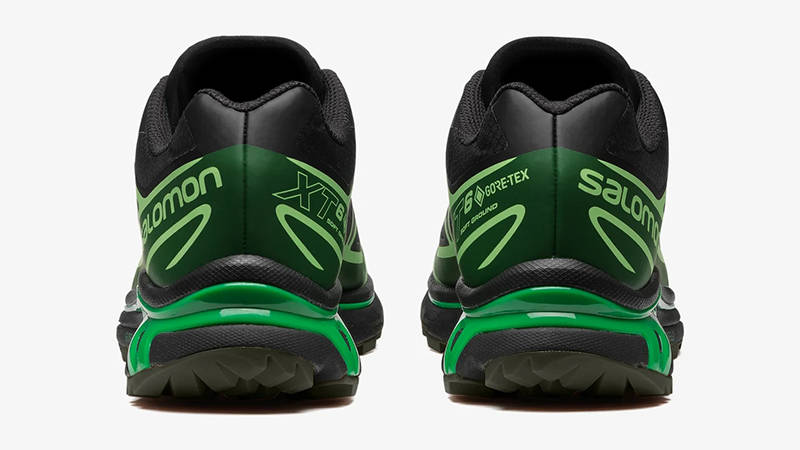 Salomon XT-6 Gore-Tex Black Eden Green L47292100 Back