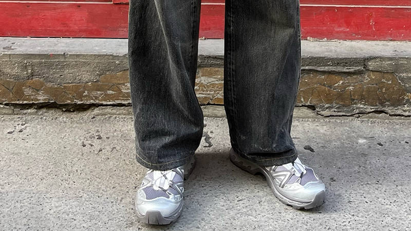 Slam Jam x Salomon XT Quest 1 Silver Front