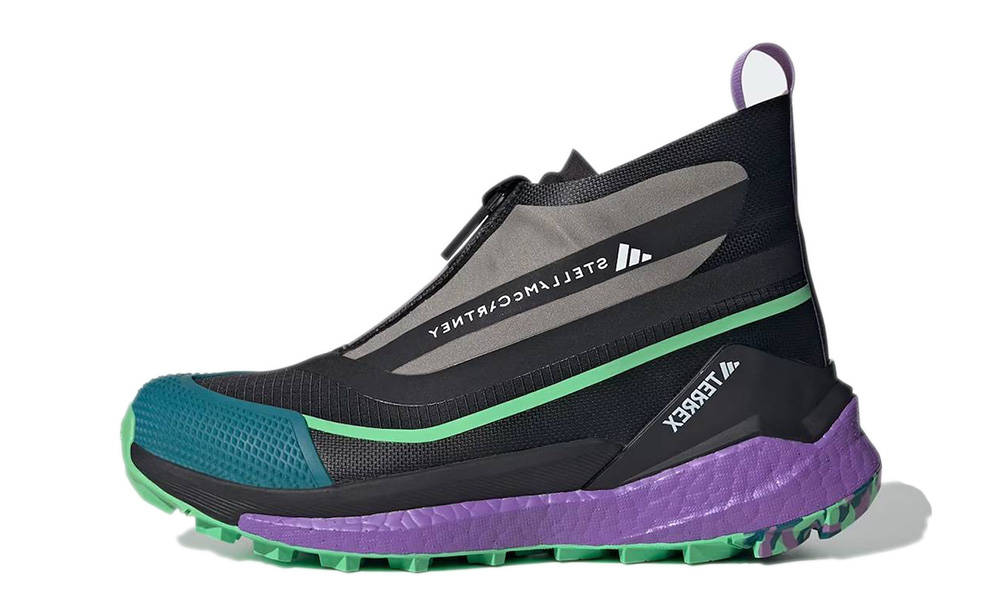 Stella McCartney x adidas TERREX Free Hiker Gore-Tex Black Green Lilac