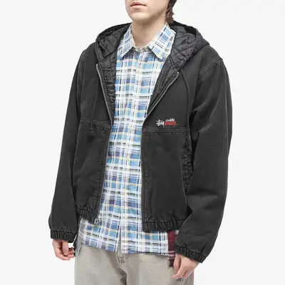 Stüssy Canvas Insulated Work Jacket | Where To Buy | 115716-BLAC