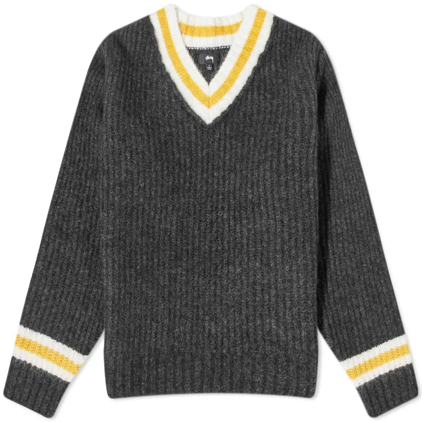 Stüssy Mohair Tennis Sweater | Where To Buy | 117142-GREN | The 