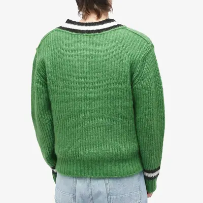 Stüssy Mohair Tennis Sweater | Where To Buy | 117142-GREN | The 