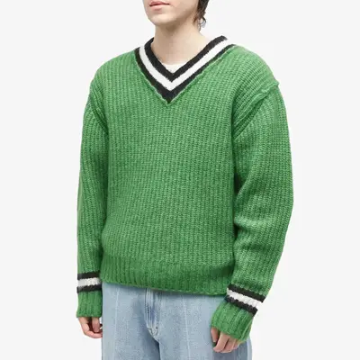 Stüssy Mohair Tennis Sweater | Where To Buy | 117142-GREN | The 