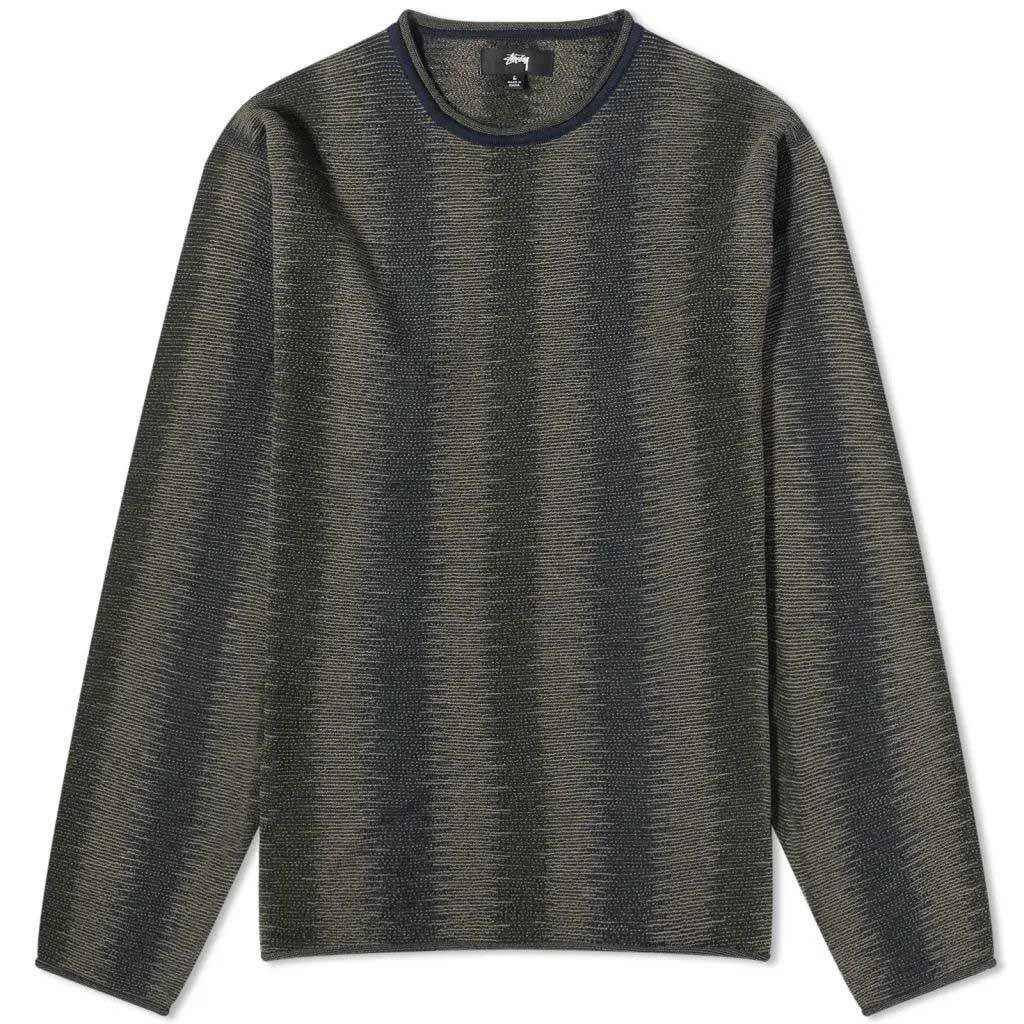 Stüssy Shadow Stripe Sweater   Where To Buy    NATL   The