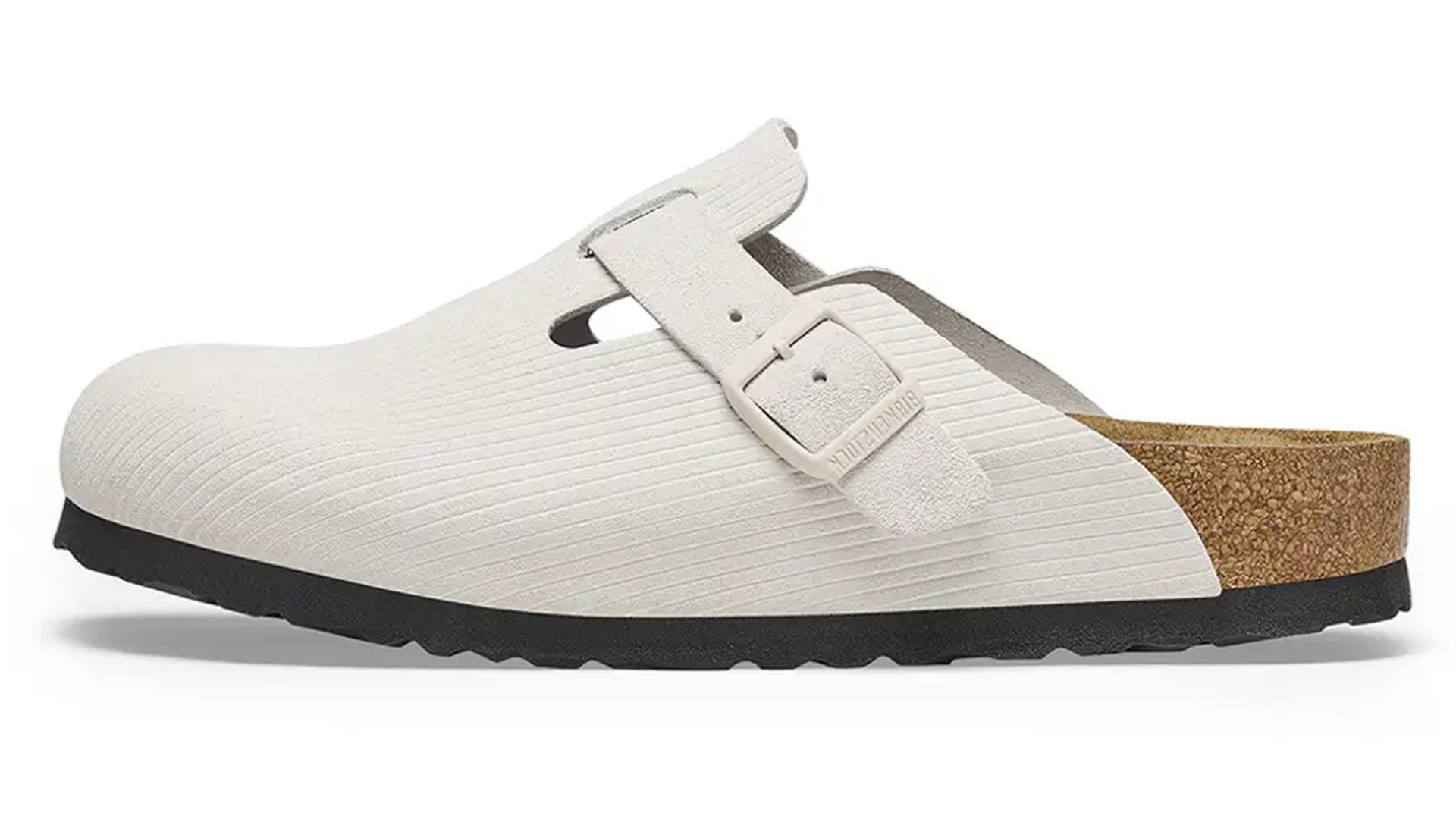Birkenstock Boston Corduroy Antique White