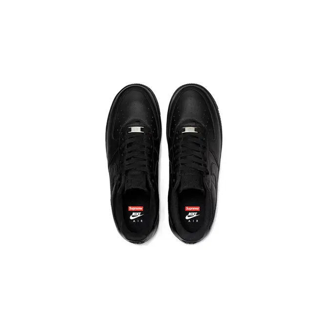 今月限定シュプリーム　Nike Air Force 1 Low　黒27cm 靴