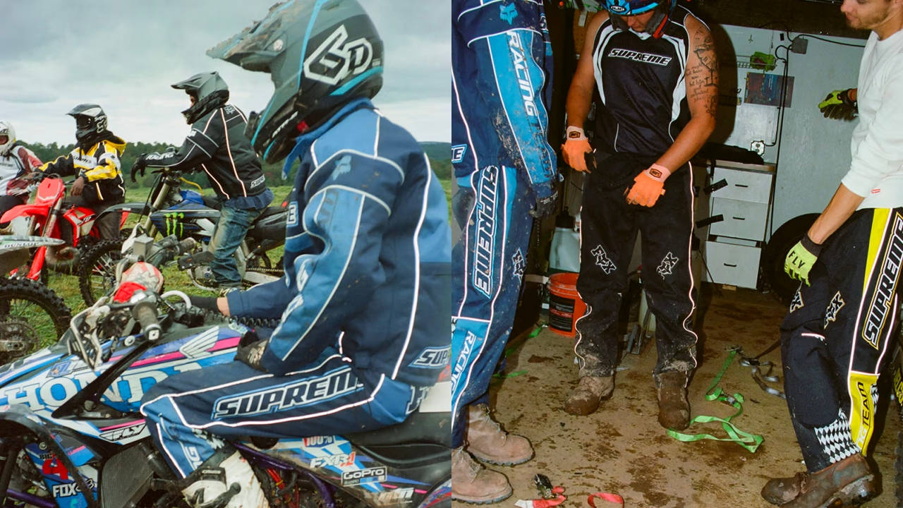 Supreme x Fox Embrace All Things Motocross for Fall 2023