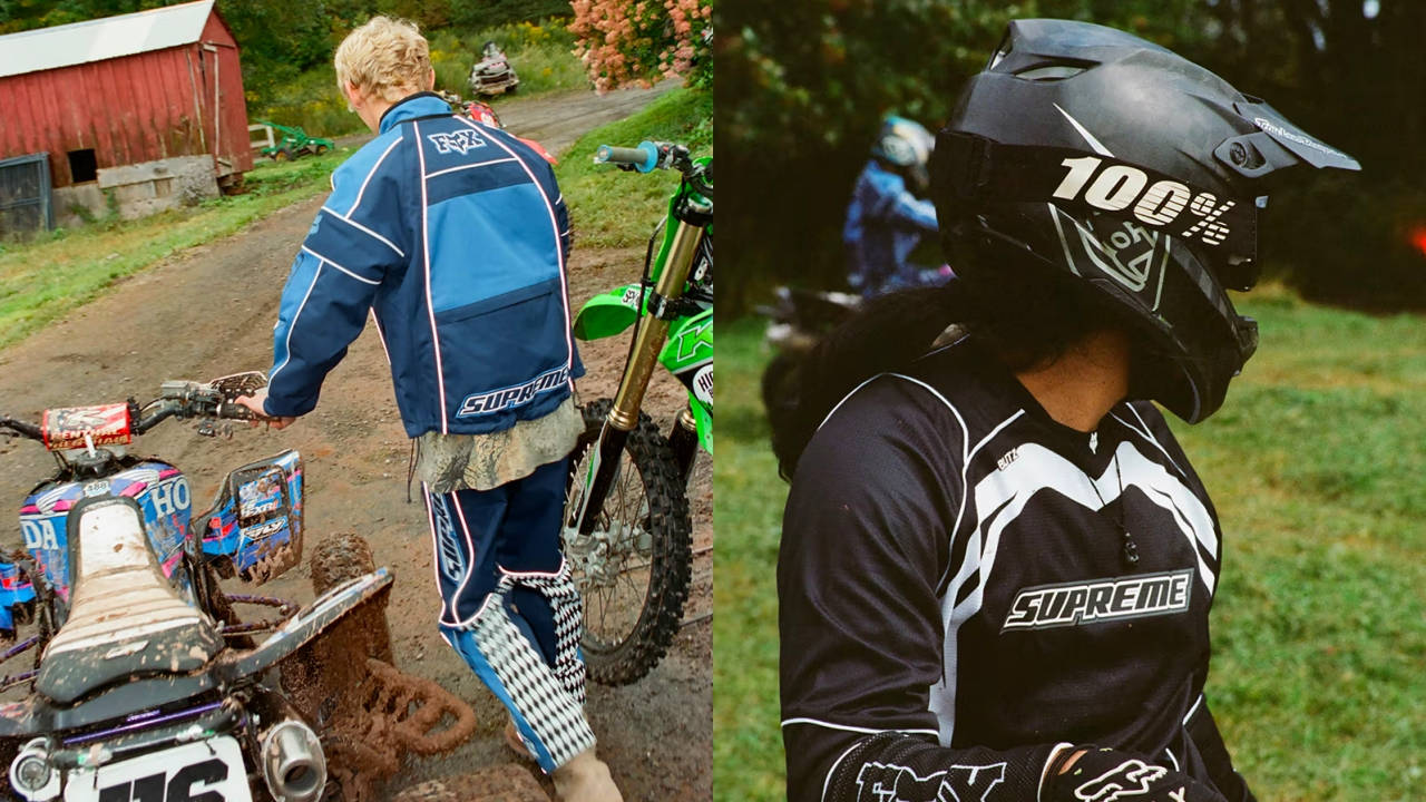Supreme x Fox Embrace All Things Motocross for Fall 2023