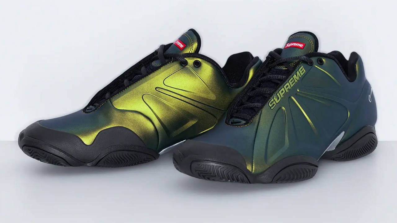 nike x supreme green