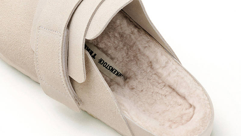 Tekla Fabrics X Birkenstock Nagoya Suede Powder 1026292 Detail