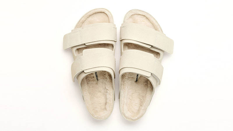 Tekla Fabrics X Birkenstock Uji Suede Powder 1026290 Top