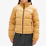 The North Face 92 Reversible Nuptse Jacket Almond Butter Front