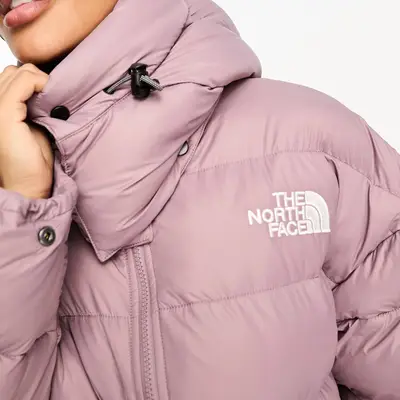 The North Face Acamarachi Oversized Puffer Jacket Taupe Front