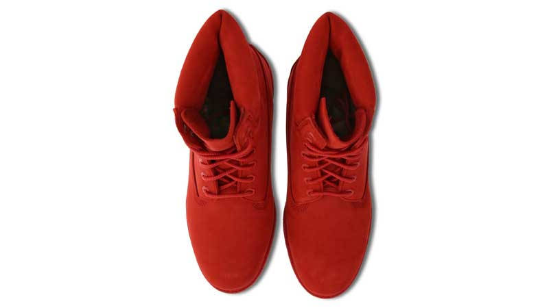 Timberland 6 Inch Boot Medium Red Middle