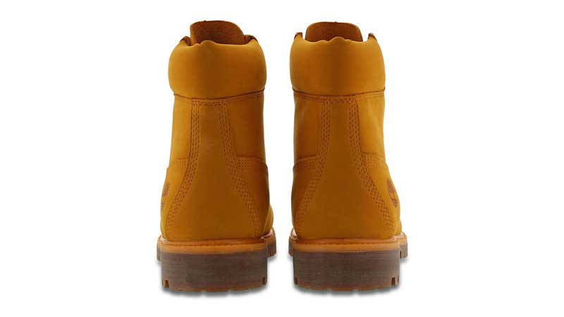 Timberland 6 Inch Medium Orange Back