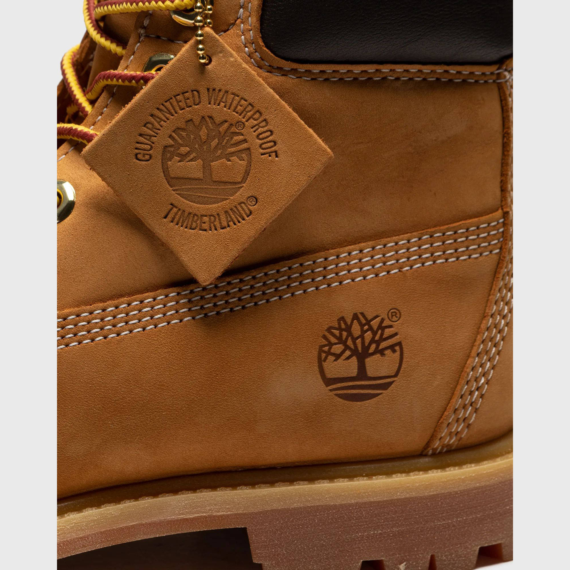 Timberland 6 Inch Premium Boot Wheat Nubuck side